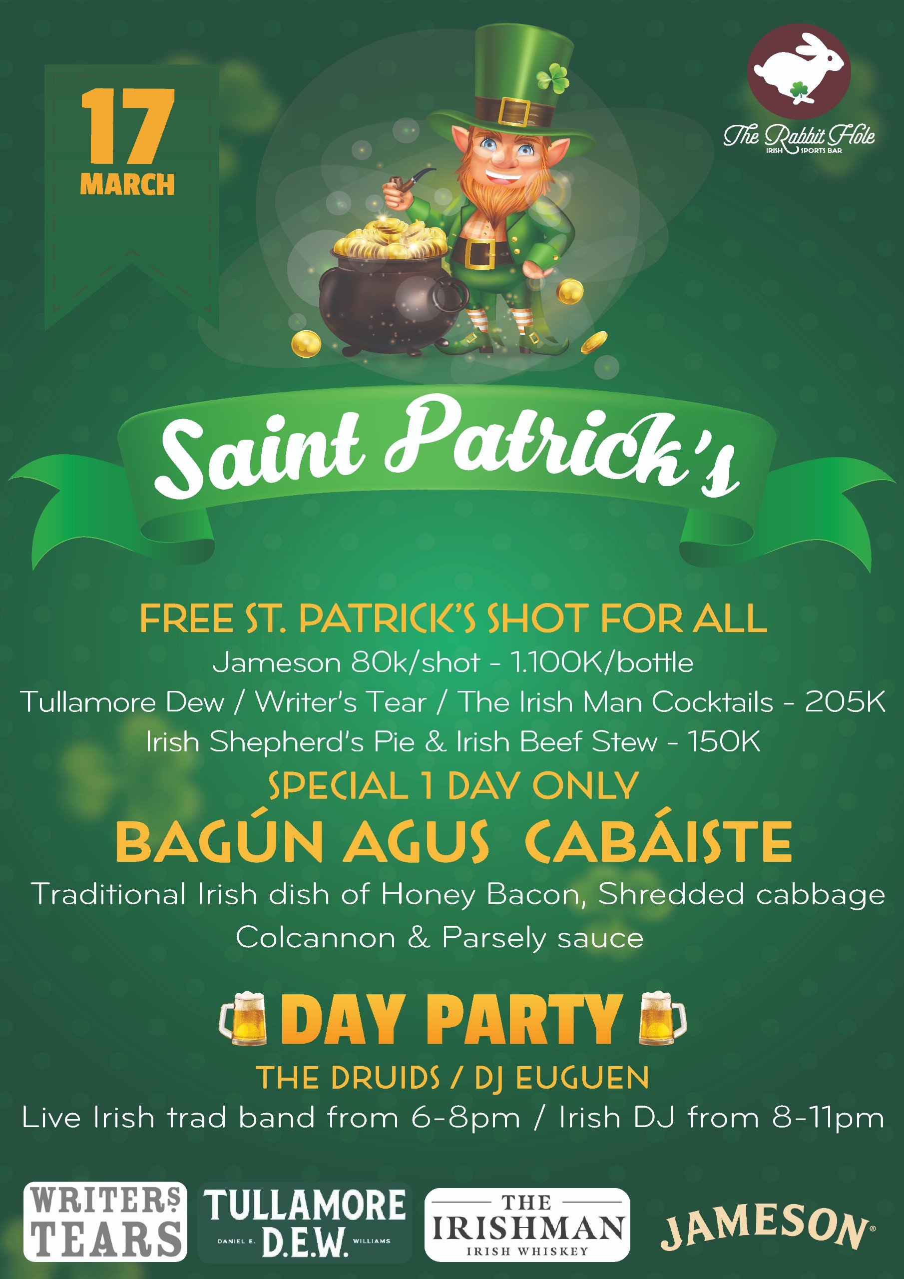 sgn poster st. patricks day