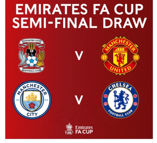 FA Cup Semi Final – Man U vs Coventry