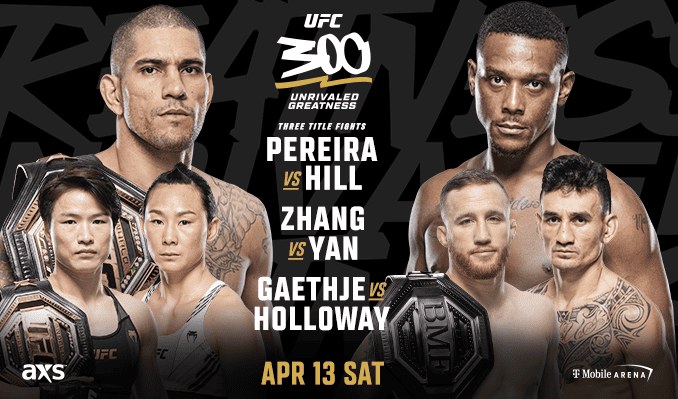 UFC 300 – Pereira vs Hill